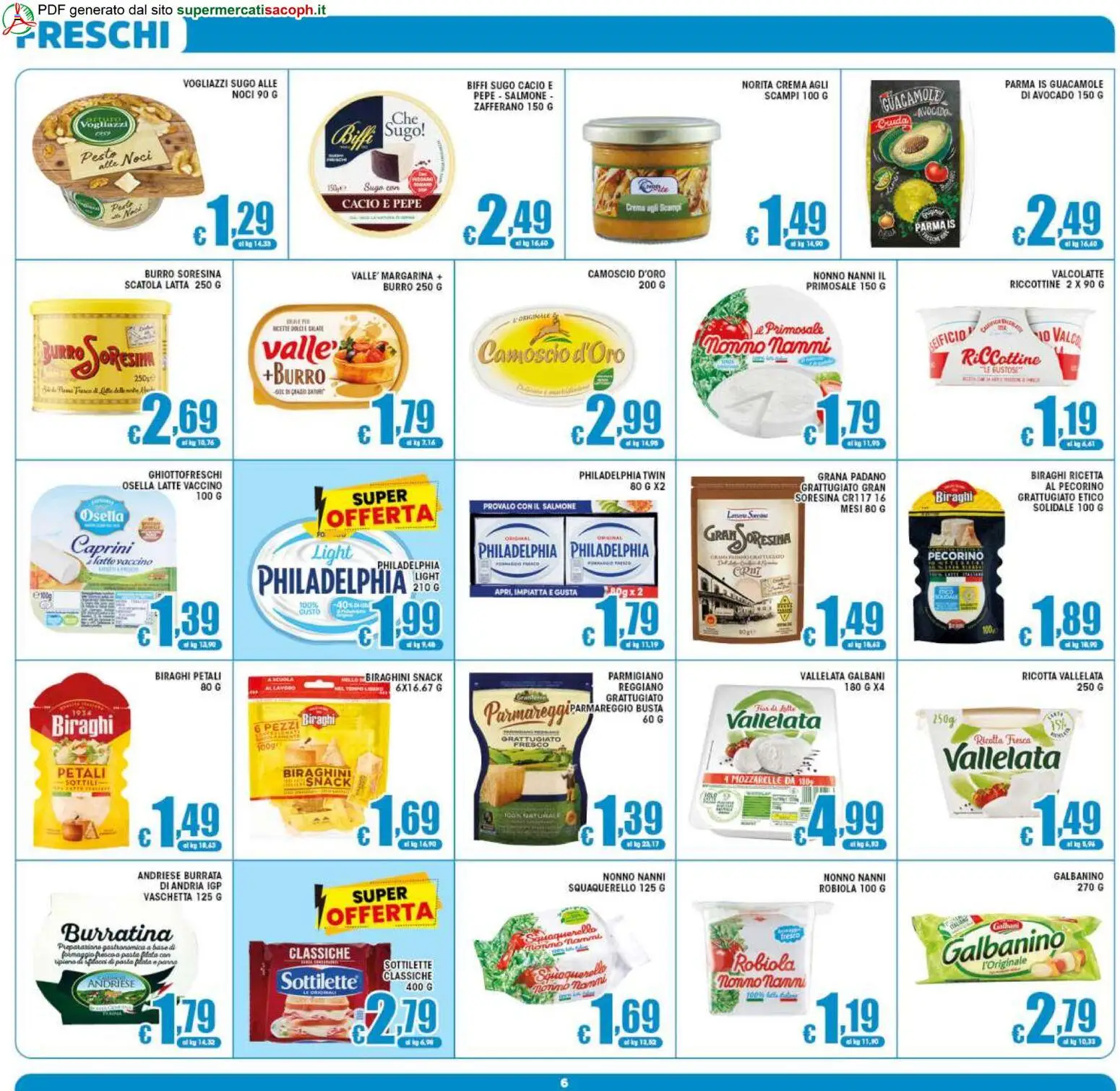 Volantino Sacoph del 01/07/2026 | Pagina: 6