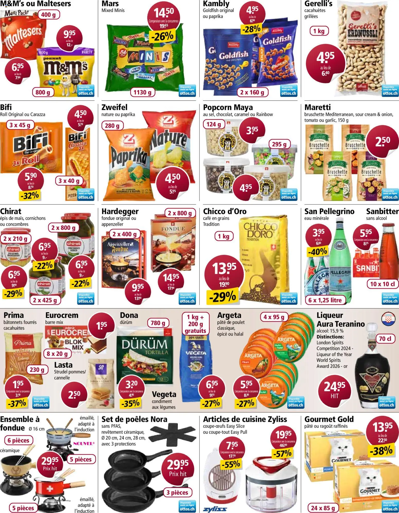 Otto's aktionen FR – gültig ab 03.11.2026 | Seite: 2 | Produkte: Mars, Twix, Pizza, Fondue