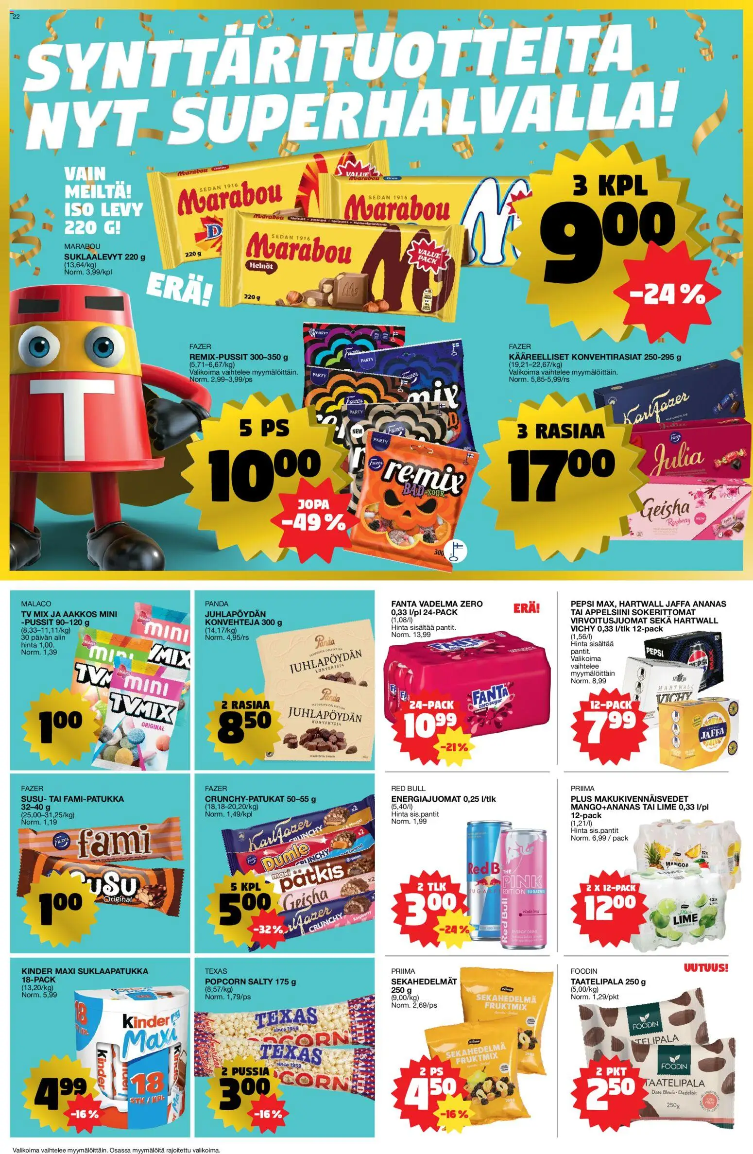 Tokmanni tarjoukset – voimassa 19/10/2026 alkaen | Sivu: 22