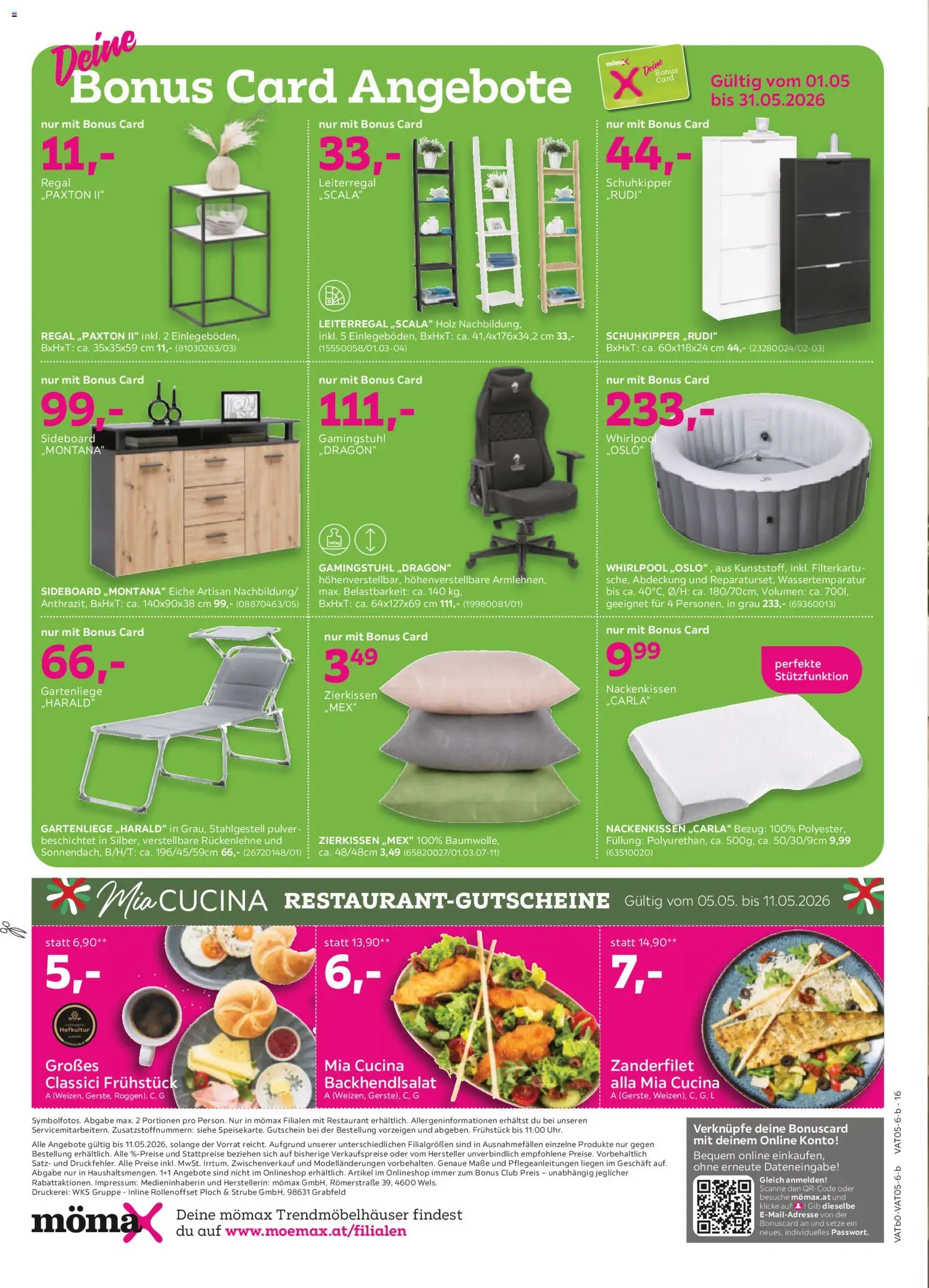 Mömax Prospekt aktuell gültig ab 05.05.2026 | Seite: 16 | Produkte: Regal