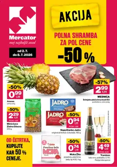 Mercator katalog akcije – veljaven od 02.07.2026