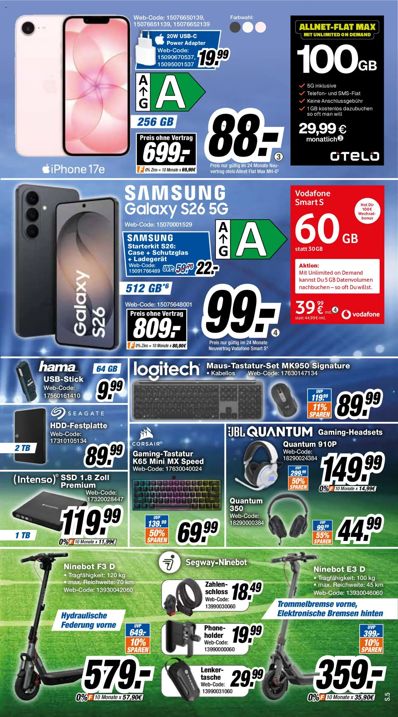 Expert Prospekt 	 – gültig ab 18.05.2026 | Seite: 5 | Produkte: Tasche, Adapter, Samsung, Iphone