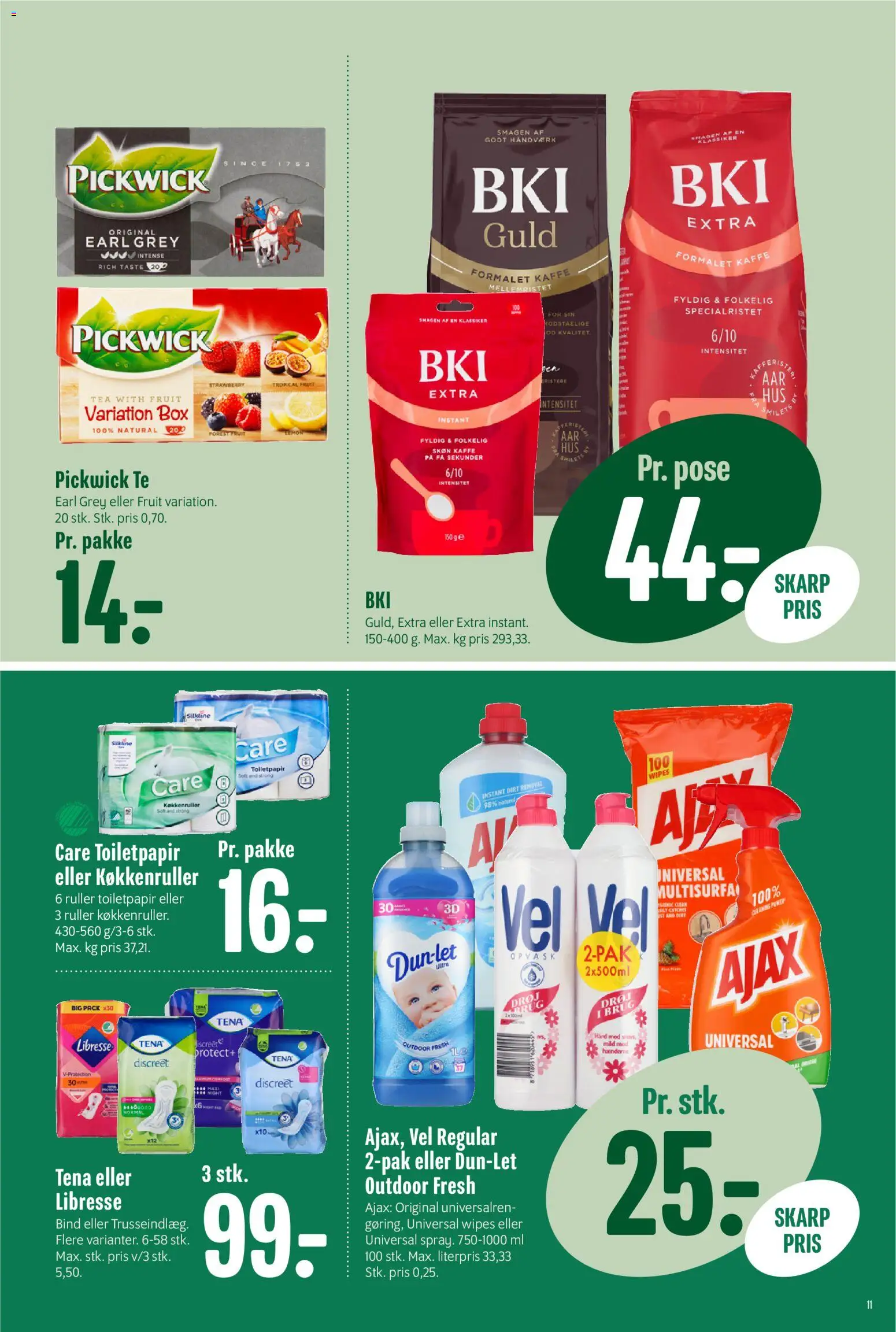 Min Købmand tilbudsavis – gyldig fra 24/07/2026 | Side: 13 | Produkter: Kaffe, Te