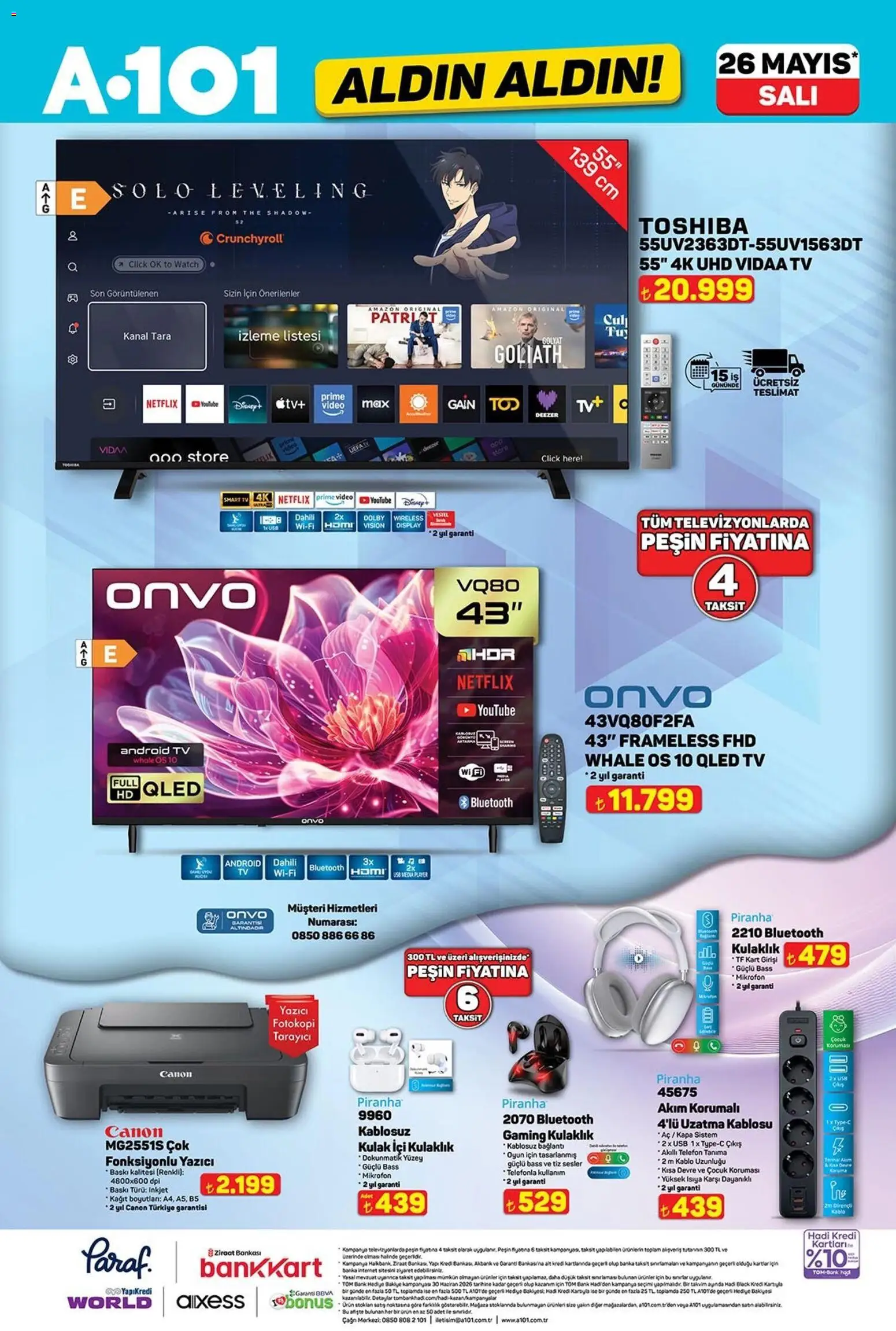 A101 - Katalog Aldın Aldın - 26.05.2026 tarihinden itibaren geçerlidir | Sayfa: 6
