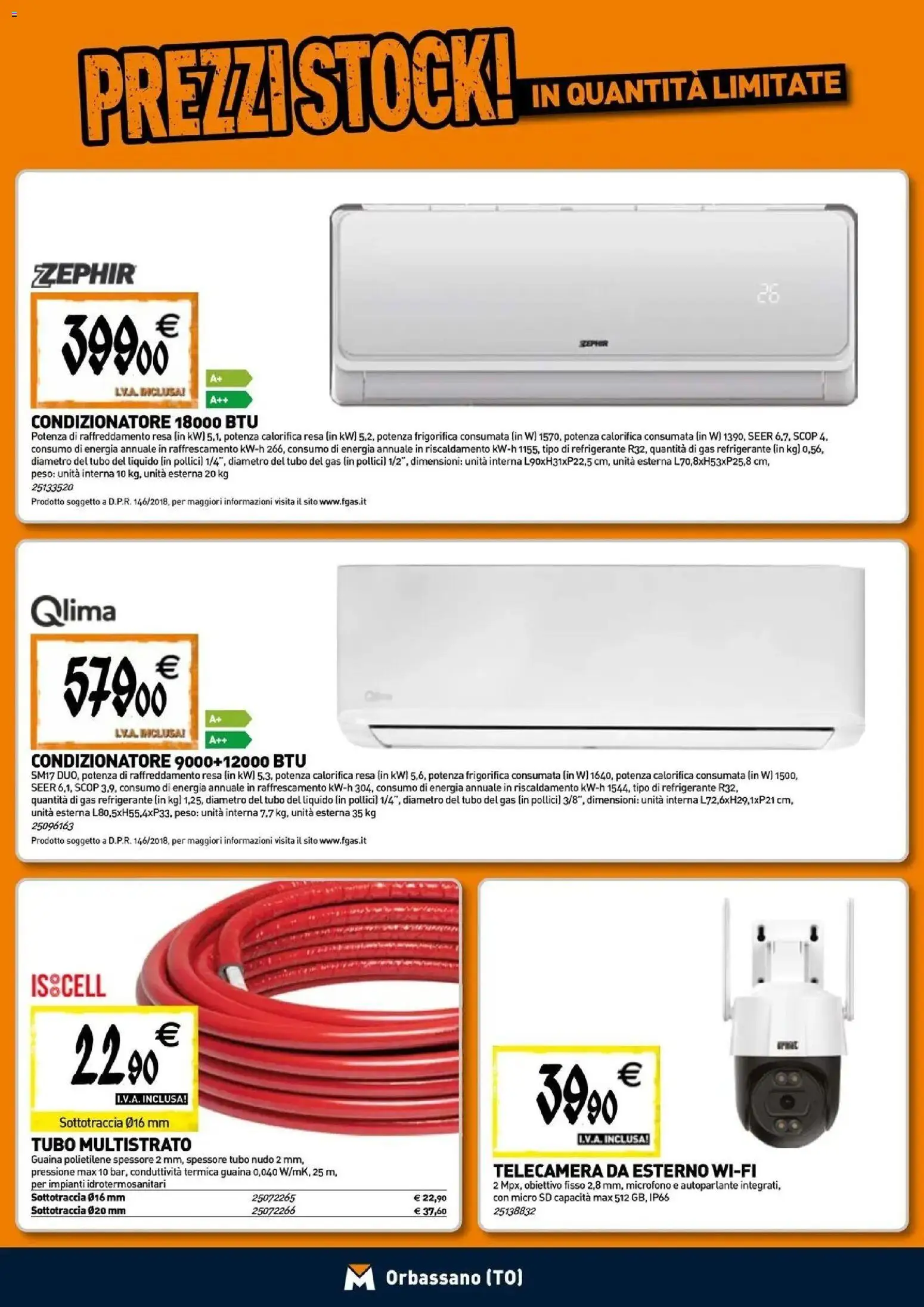 Nuovo TECNOMAT catalogo Orbassano dal 24/09/2026 > offerte anteprima 🛍️ | Pagina: 10 | Prodotti: Tubo, Microfono, Condizionatore