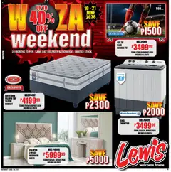 Lewis Stores specials catalogue – valid from 19.06.2026