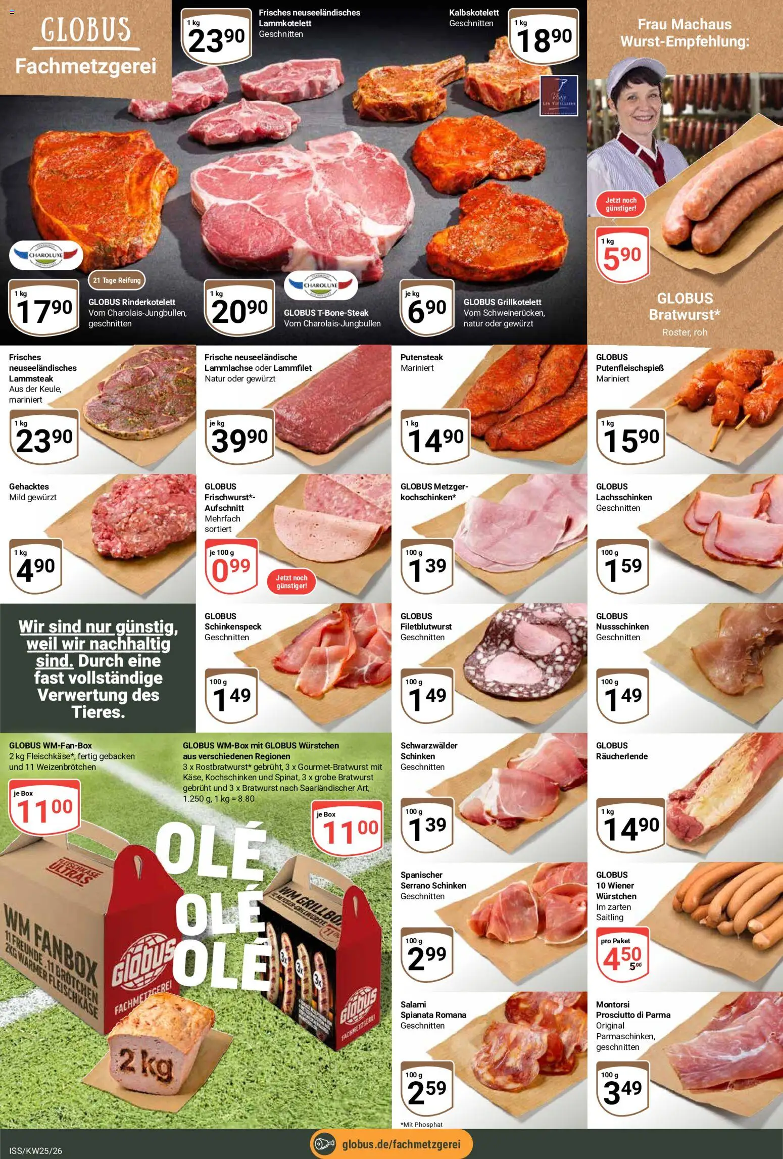 Globus Prospekt – gültig ab 15.06.2026 | Seite: 7 | Produkte: Box, Bratwurst, Salami, Schinken
