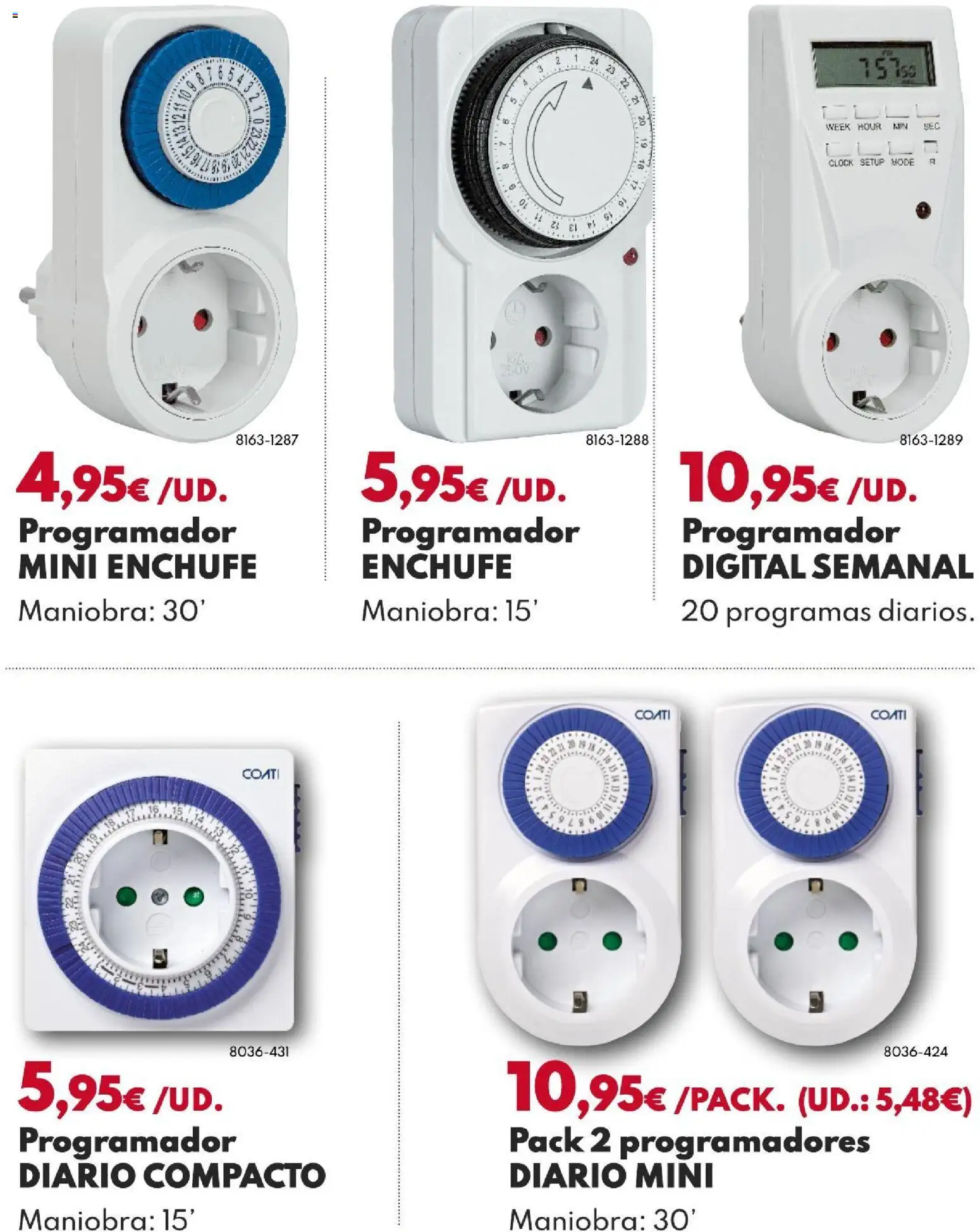 BricoCentro Frio fuera Vida dentro │ válido desde el 19/10/2026 | Página: 34 | Productos: Enchufe
