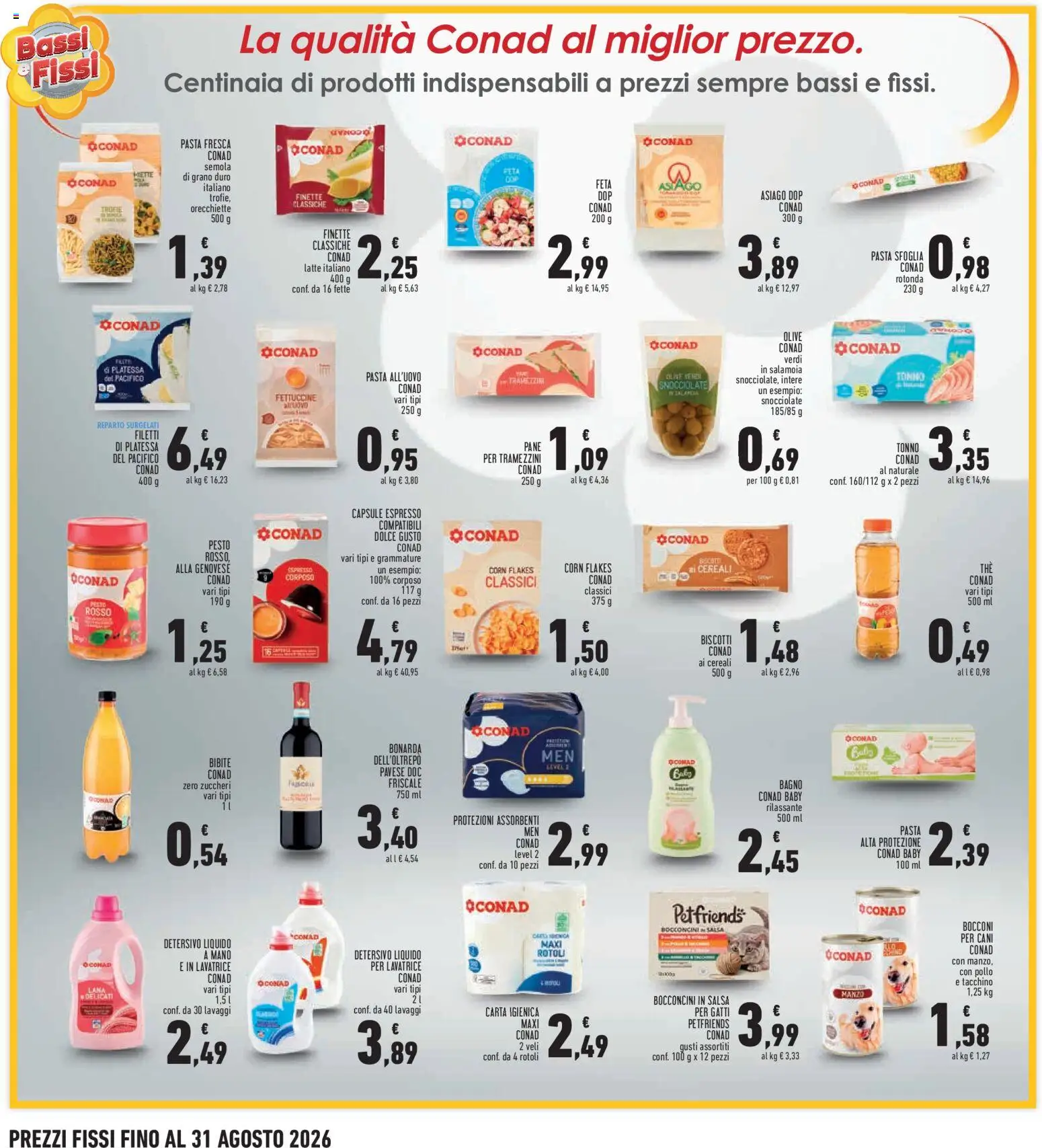 Volantino Conad del 04.06.2026 | Pagina: 29 | Prodotti: Pollo, Olive, Pesto, Orecchiette