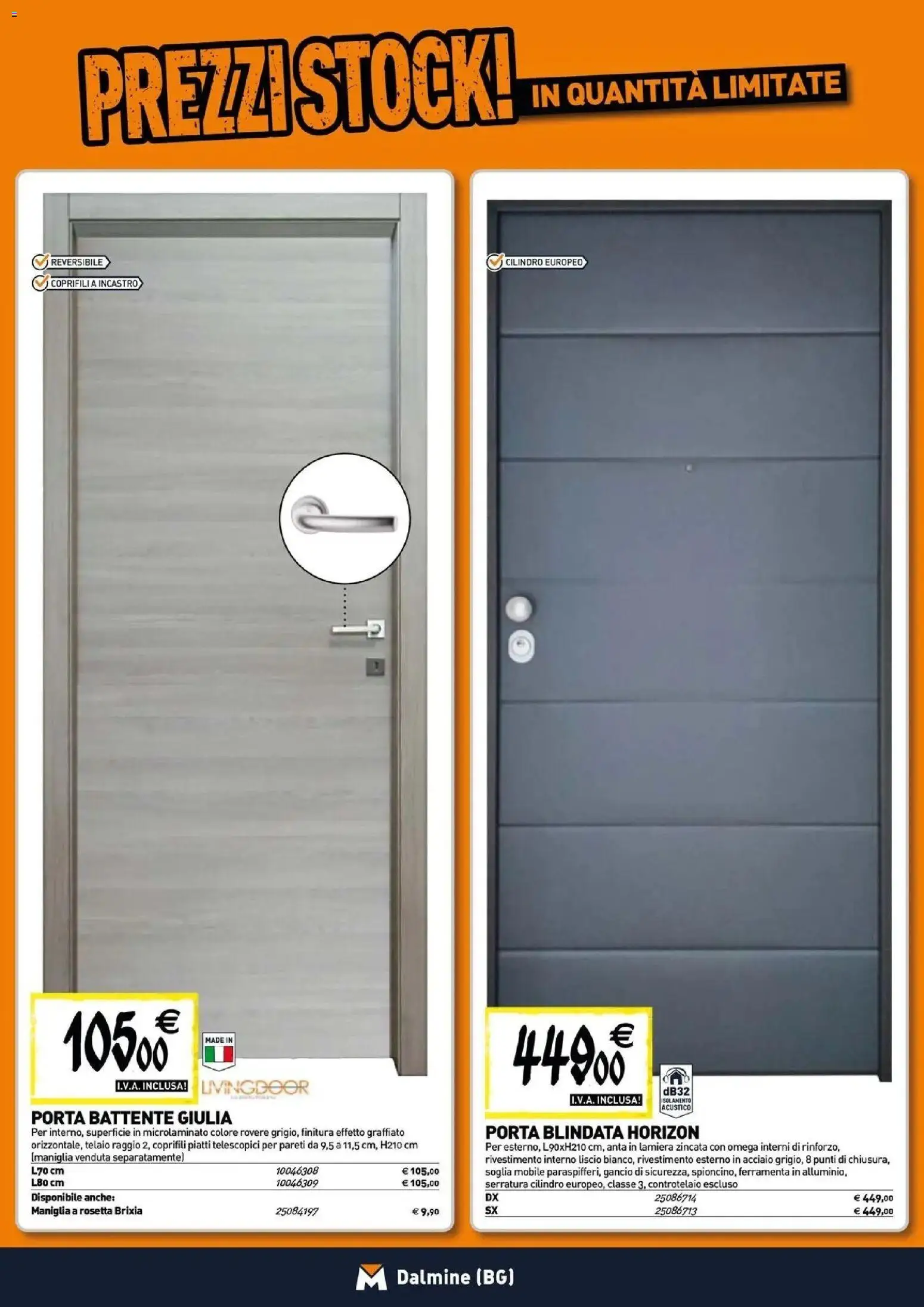 Nuovo TECNOMAT catalogo Dalmine dal 27/08/2026 > offerte anteprima 🛍️ | Pagina: 10 | Prodotti: Mobile, Porta, Piatti, Omega