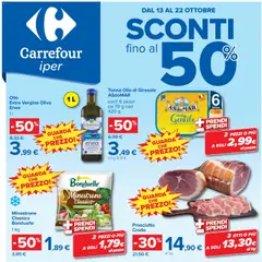 Anteprima del volantino Carrefour volantino Iper valido a partire dal 13/10/2026