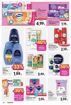NIVEA MEN Odabrani proizvodi, Odabrani proizvodi - Pregled kataloga iz trgovine Plodine, vrijedi od 23.09.2026 | Stranica: 24
