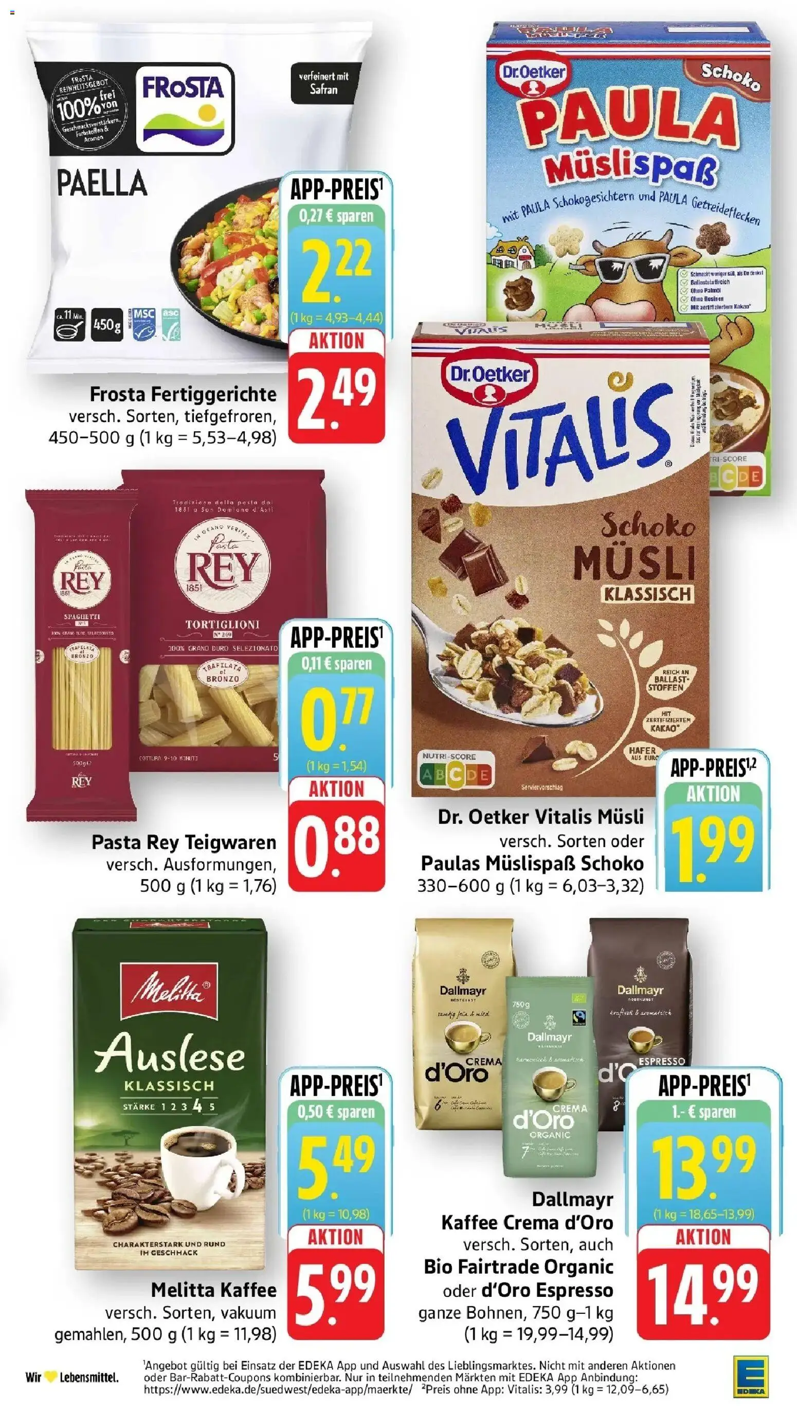 Edeka prospekt Freiburg	 – gültig ab 10.05.2026 | Seite: 3 | Produkte: Musli, Melitta kaffee, Kaffee, Dallmayr