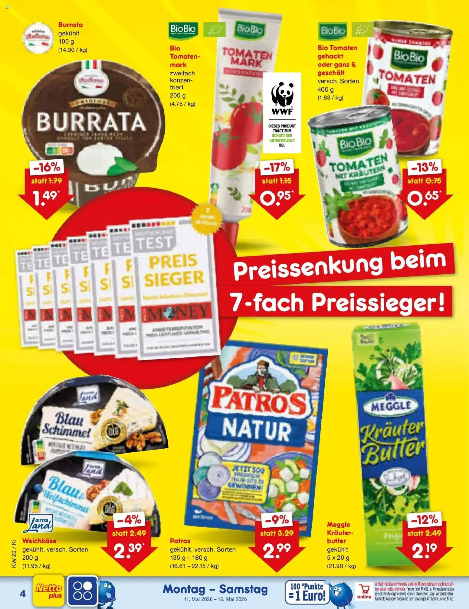 Netto Marken-Discount Prospekt Mistelbach	 (ab 10.05.2026) » Angebote | Seite: 4