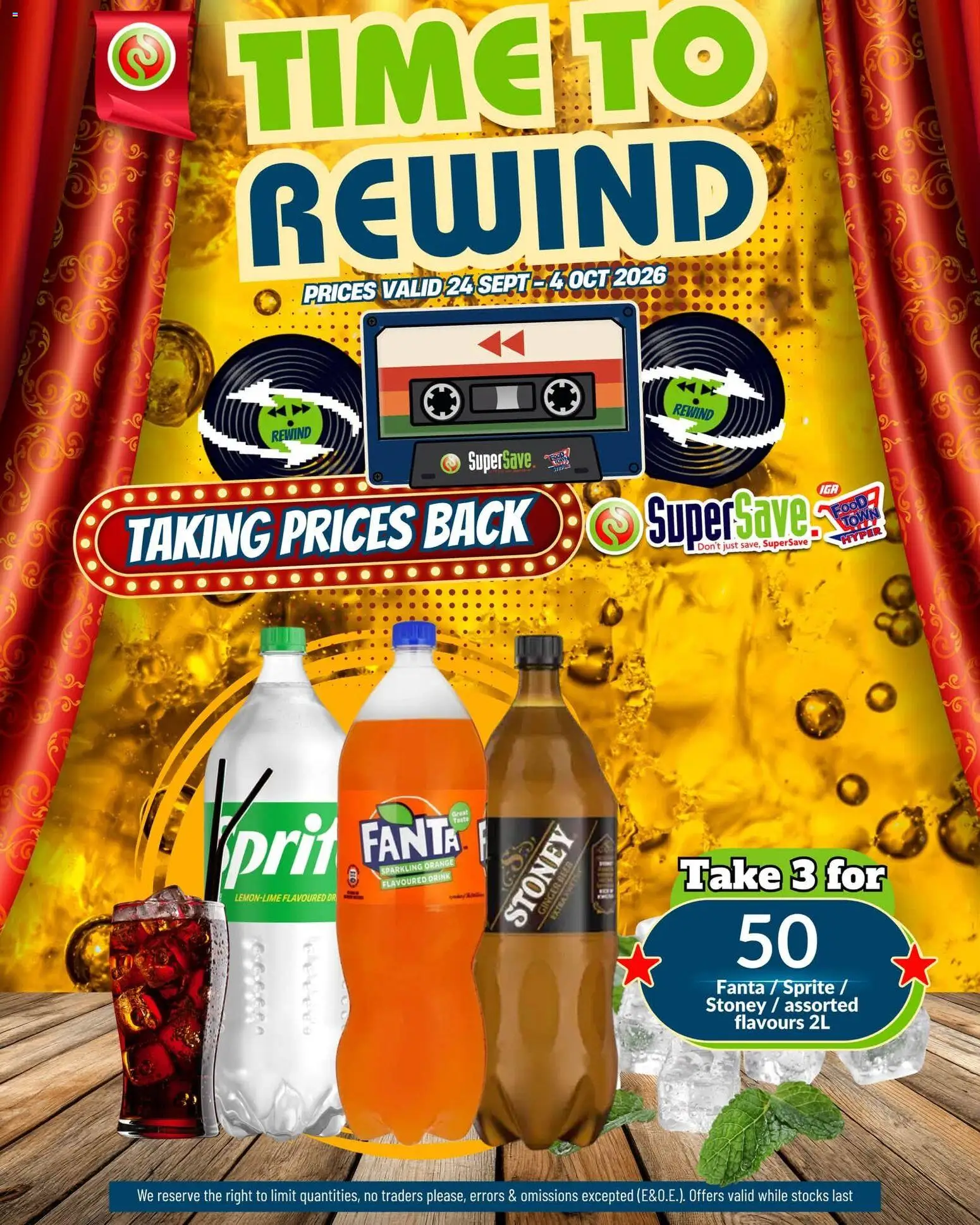 New Super Save catalogue – valid from 24/09/2026 | Page: 37 | Products: Beer, Fanta, Sprite, Stoney