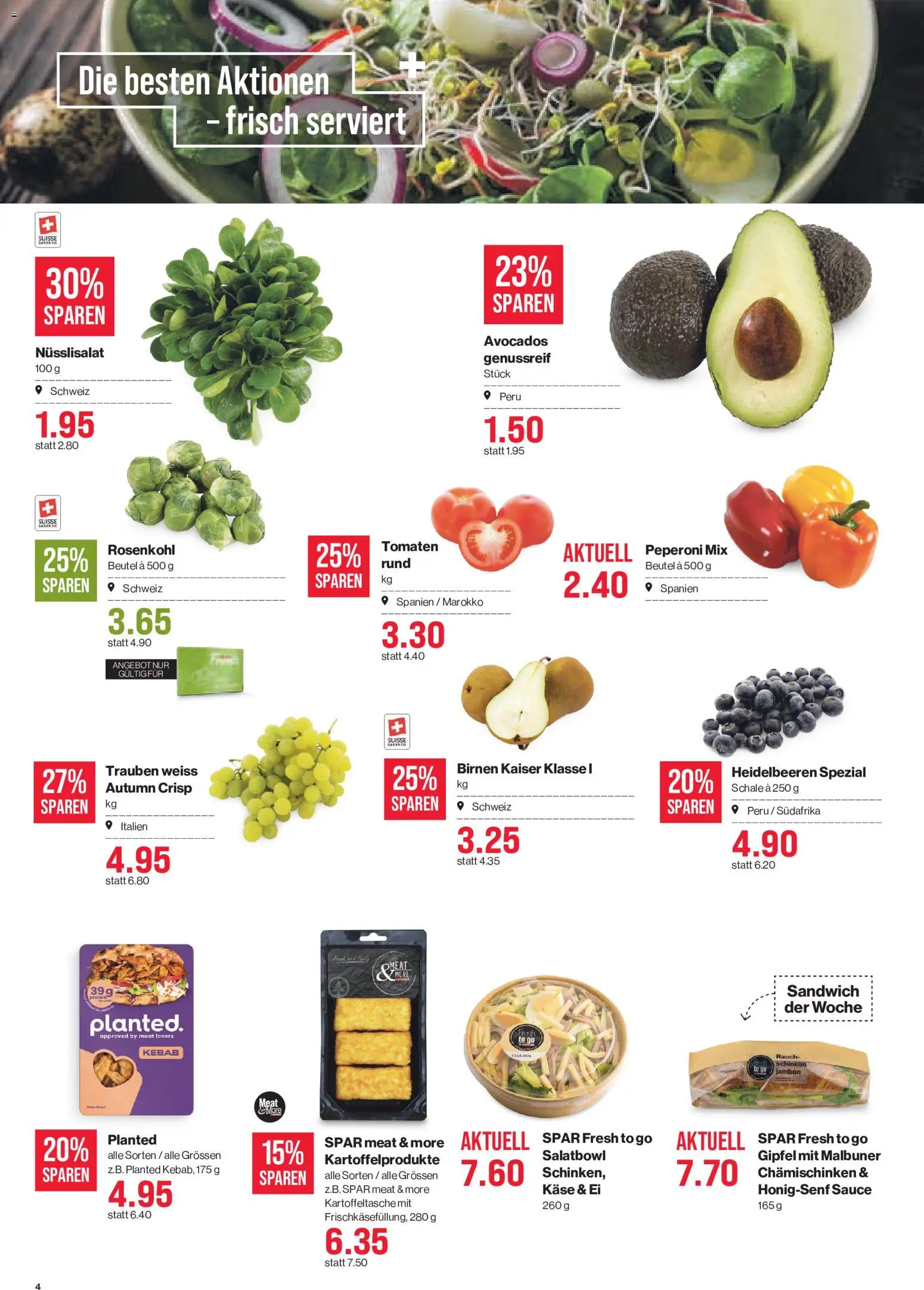 SPAR aktionen – gültig ab 29.10.2026 | Seite: 4