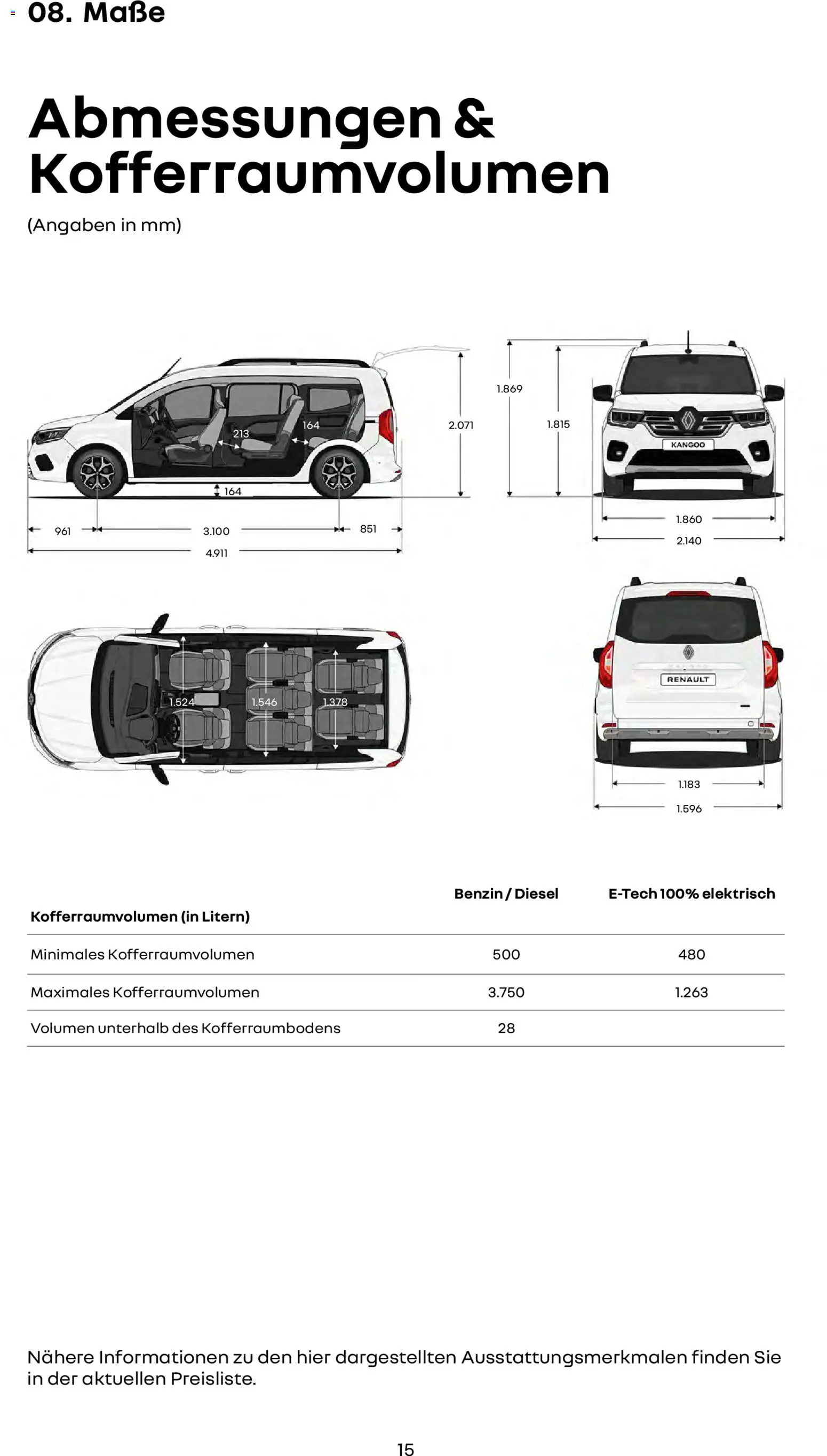 Renault Grand Kangoo – gültig ab 14.01.2026 | Seite: 15