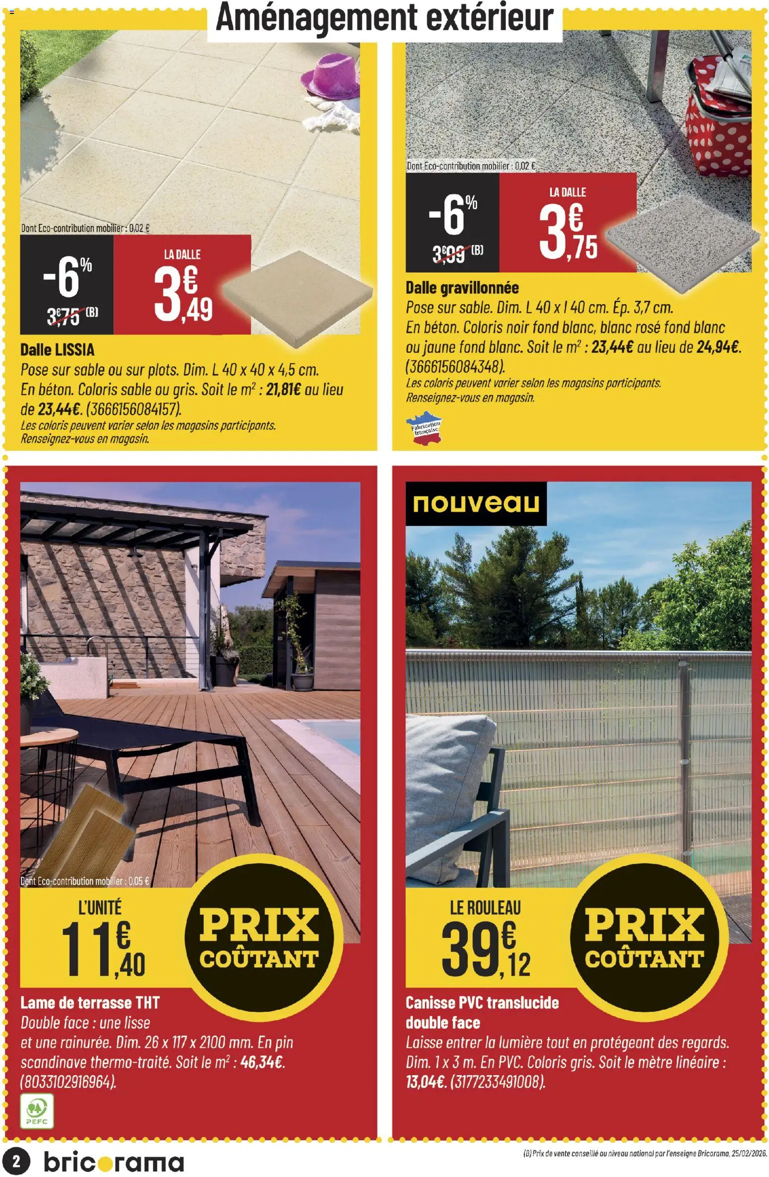 {H1} | Page: 2 | Produits: Mètre, Rouleau