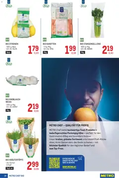 Metro angebote Profi ab 15.05.2026 gültig | Seite: 14 | Produkte: Gemüse, Obst, Knoblauch