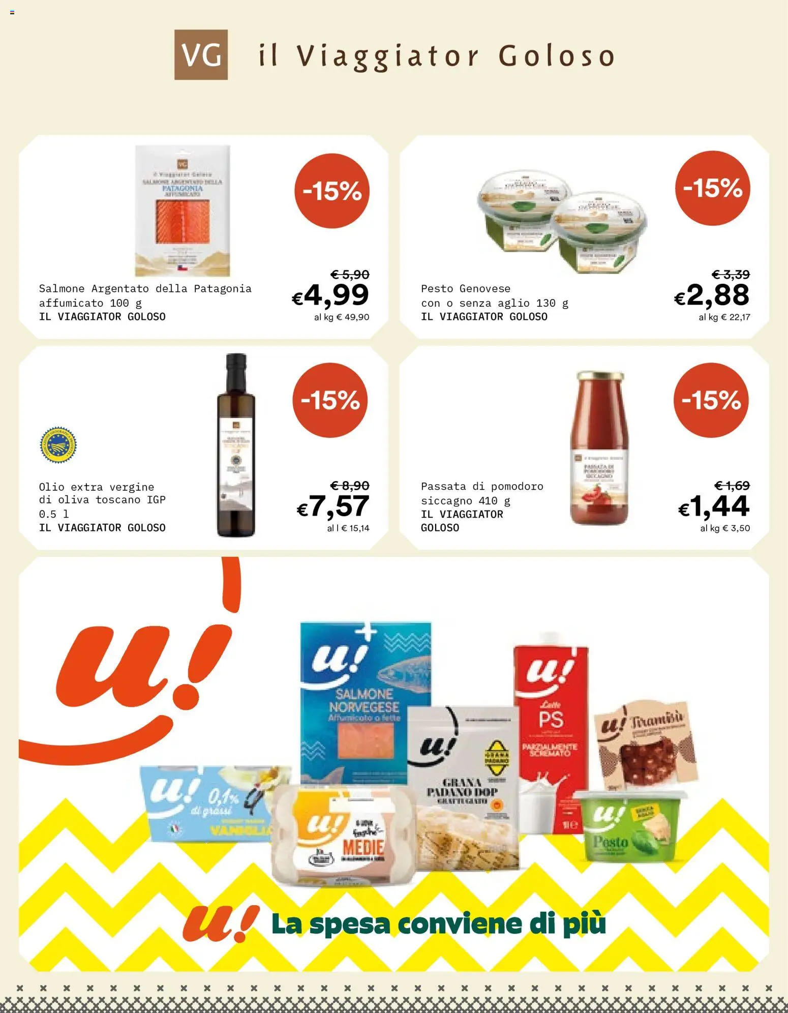 Volantino Borello Supermercati del 19/10/2026 | Pagina: 7 | Prodotti: Pomodoro, Olio, Pesto, Passata di pomodoro