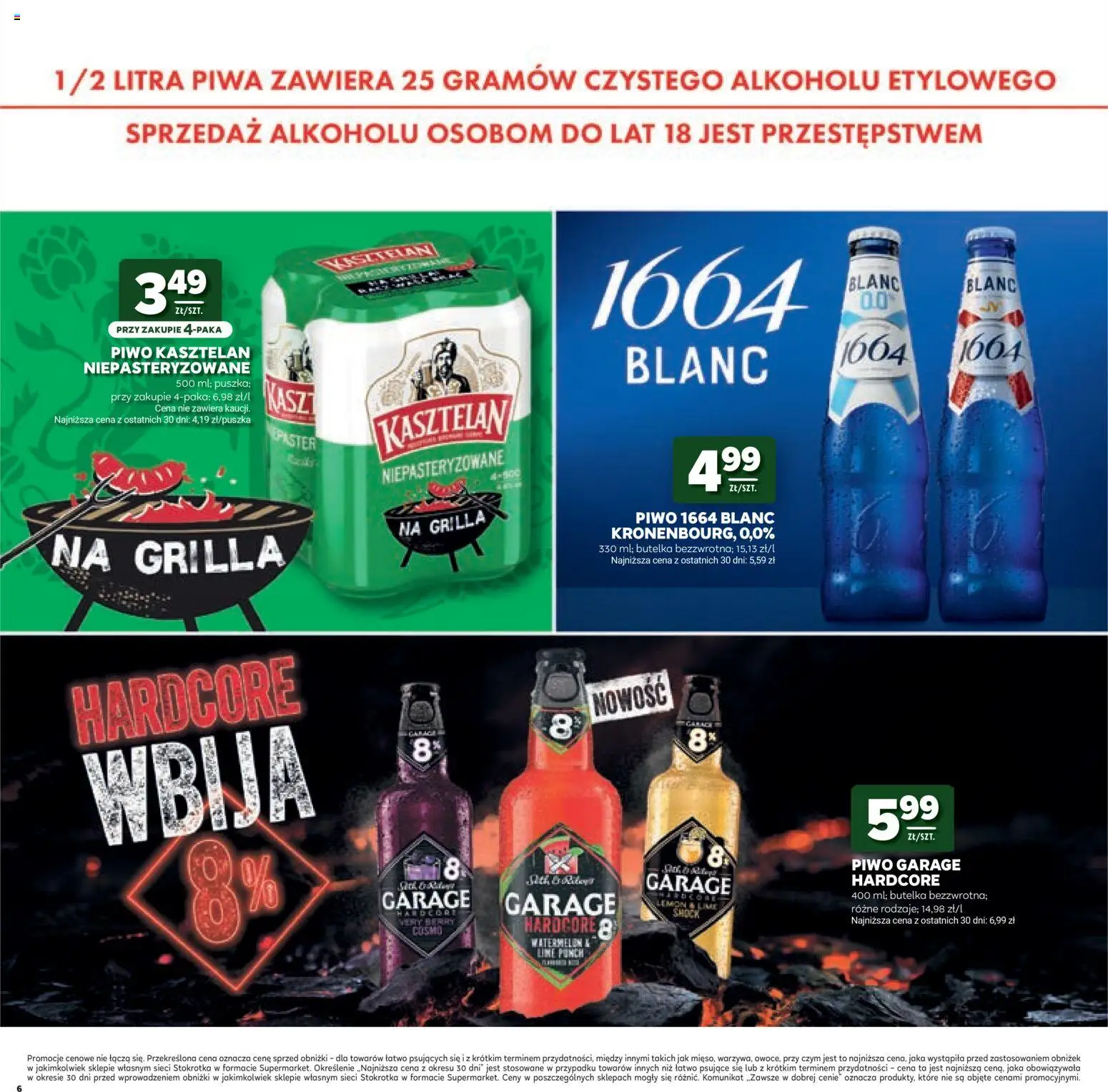 Stokrotka gazetka - Mistrzostwa Świata od 11.06.2026 | Strona: 6 | Produkty: Stokrotka, Piwo