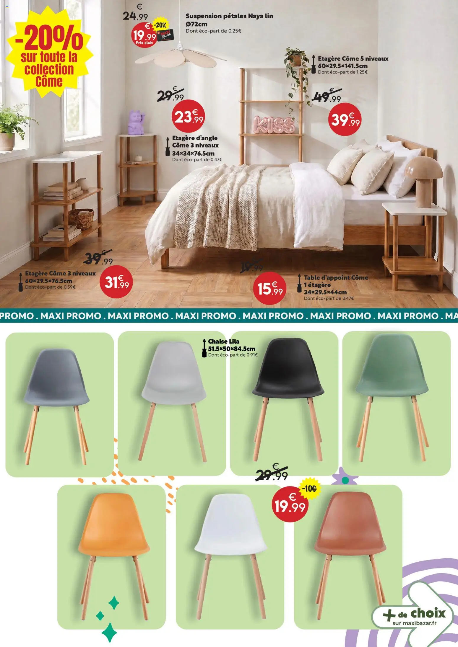 {H1} | Page: 11 | Produits: Suspension, Étagère, Table, Chaise