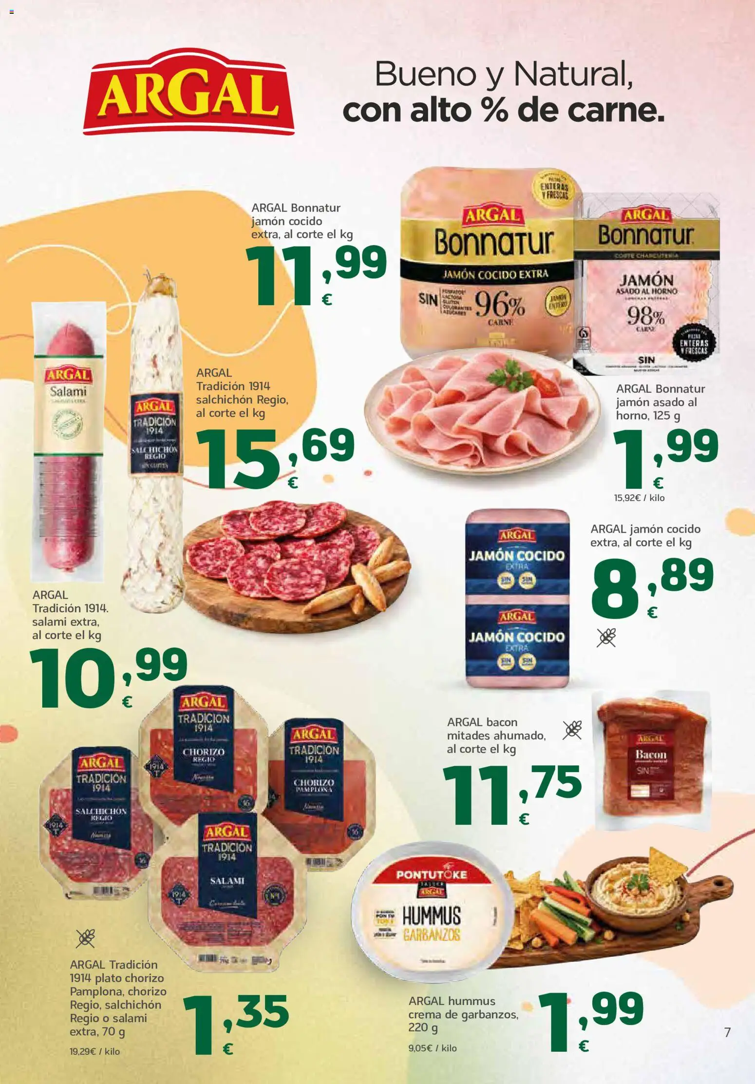 HiperDino folleto │ válido desde el 24/09/2026 | Página: 7 | Productos: Jamón, Horno, Salami, Carne