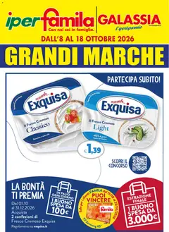 Anteprima del volantino Galassia volantino Grandi Marche valido a partire dal 08/10/2026