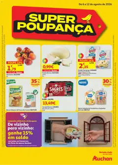 Pré-visualização Auchan folheto válido de 06/08/2026