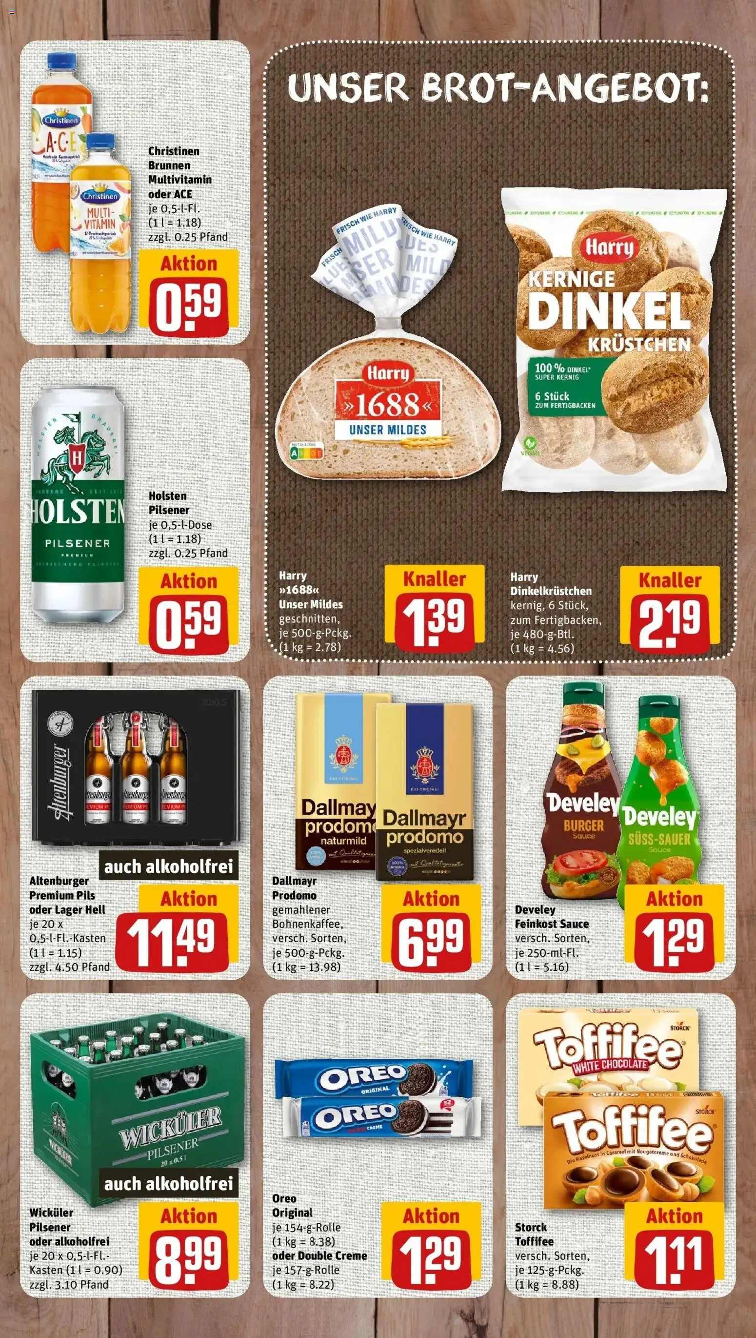 Rewe Prospekt Schneeberg – gültig ab 06.07.2026 | Seite: 7 | Produkte: Schokolade, Holsten, Dallmayr, Toffifee