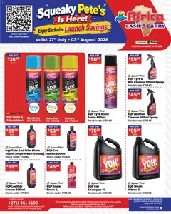 Africa Cash & Carry specials catalogue – valid from 27/07/2026