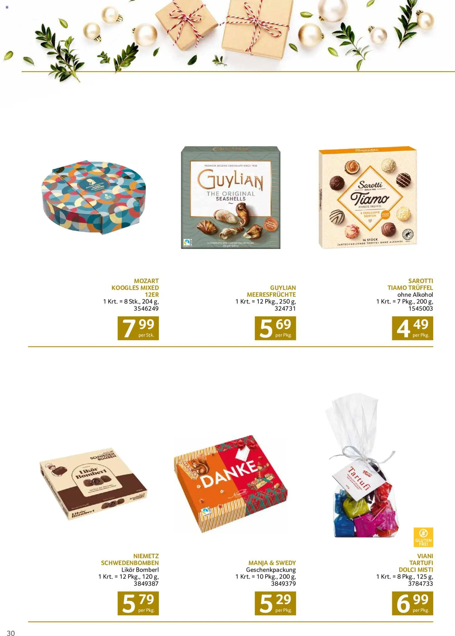 Transgourmet Christmas gültig ab 12.10.2026 | Seite: 30 | Produkte: Meeresfrüchte