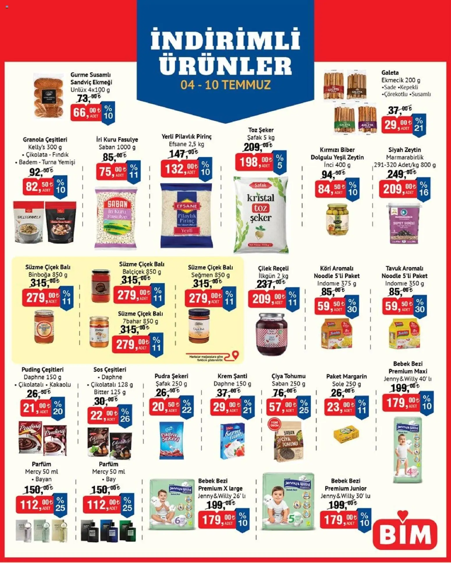 BİM Katalog - 04 Temmuz 2026 tarihinden itibaren geçerlidir | Sayfa: 2