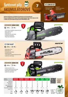 Náhled letáku Mountfield katalog od 02.04.2026 | Strana: 71 | Produkty: Benzín, Baterie
