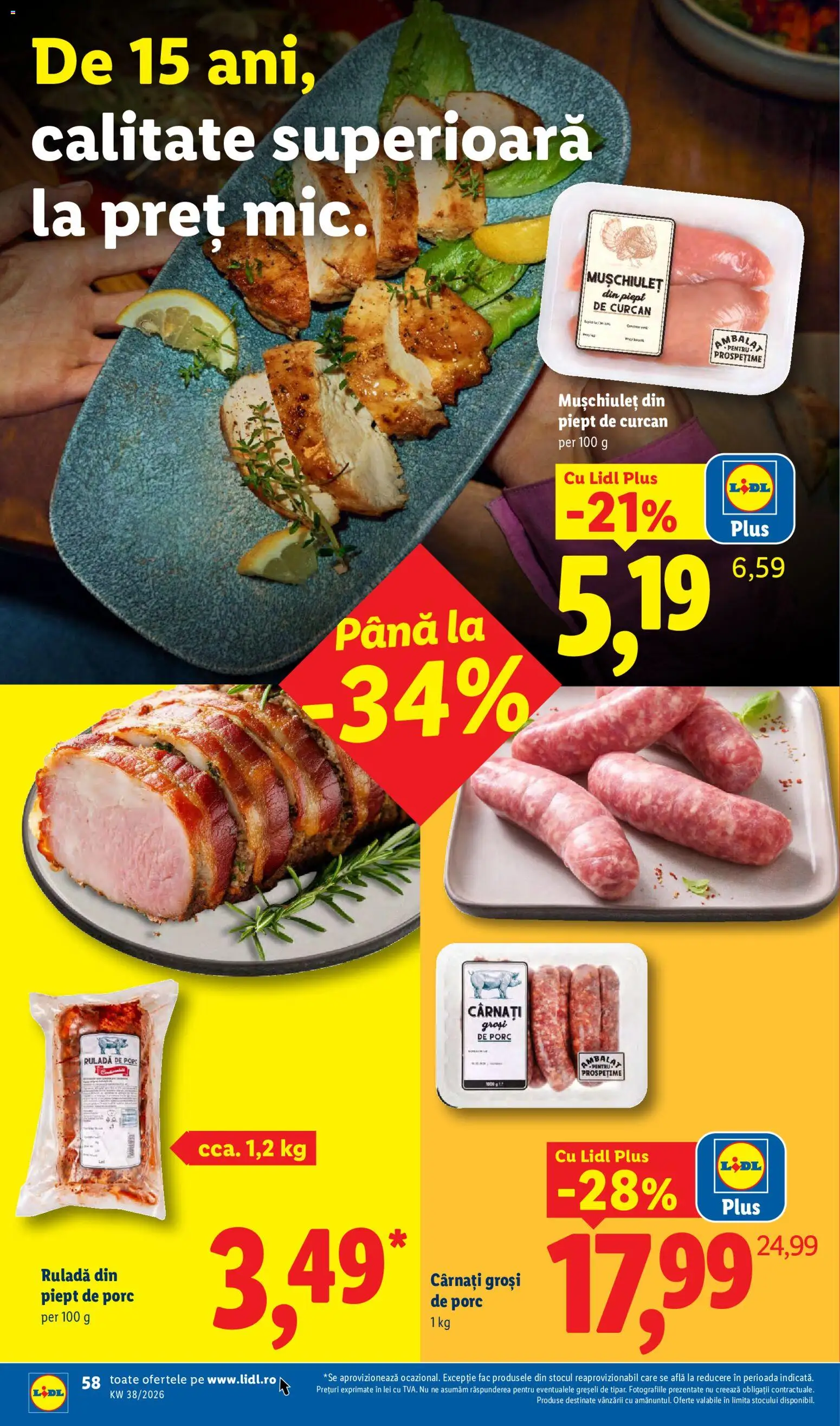 Noul catalog Lidl – valabil de la 14.09.2026 | Pagină: 58