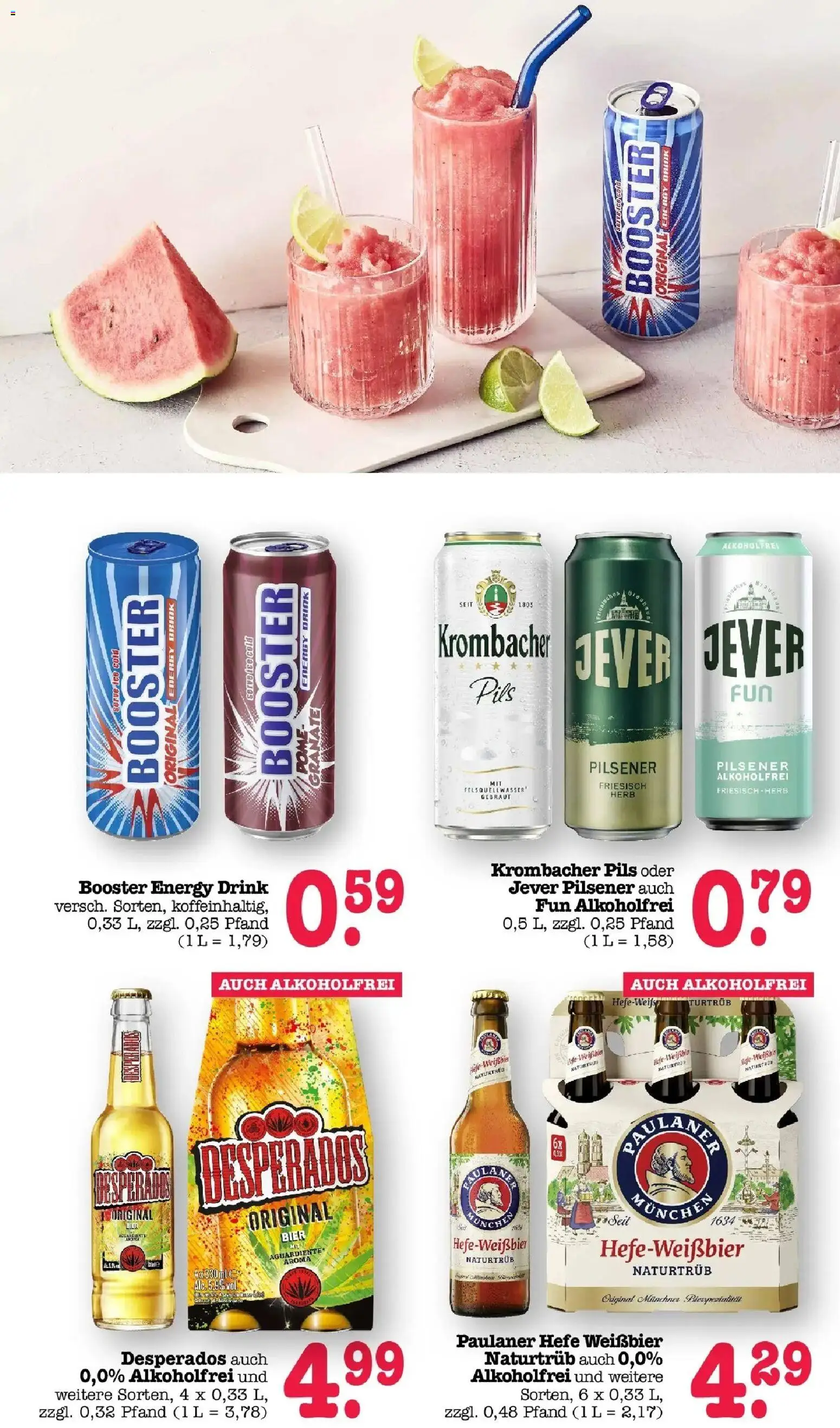Marktkauf Prospekt Wörth Am Rhein (ab 07.09.2026) » Angebote online | Seite: 40 | Produkte: Energy, Pils, Hefe weissbier, Jever