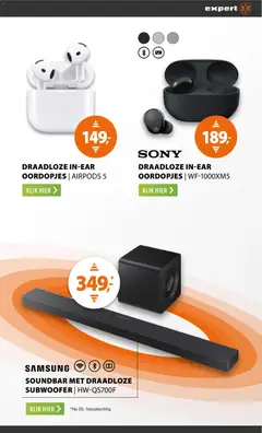 Expert folder - Voorbeeld van een folder van Expert, geldig van 26-10-2026 | Pagina: 4 | Producten: Soundbar