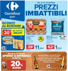 Anteprima del volantino Carrefour volantino Iper - Roma valido a partire dal 16.06.2026