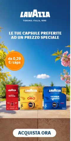 Anteprima del volantino Lavazza valido a partire dal 14.05.2026
