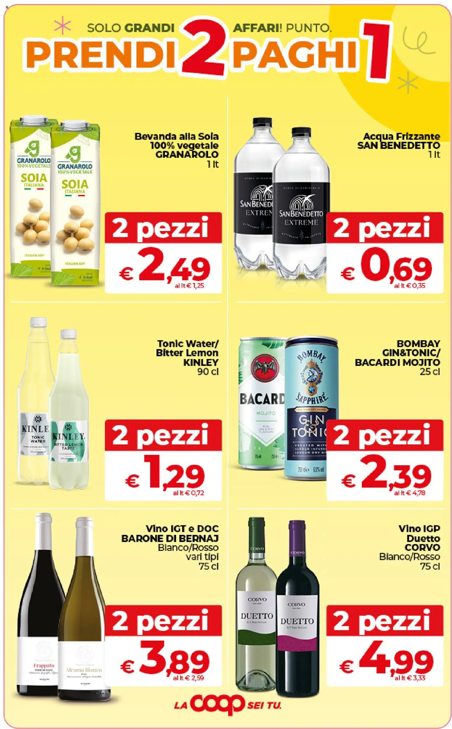 Volantino Ipercoop del 09.06.2026 | Pagina: 5 | Prodotti: Acqua, Vino