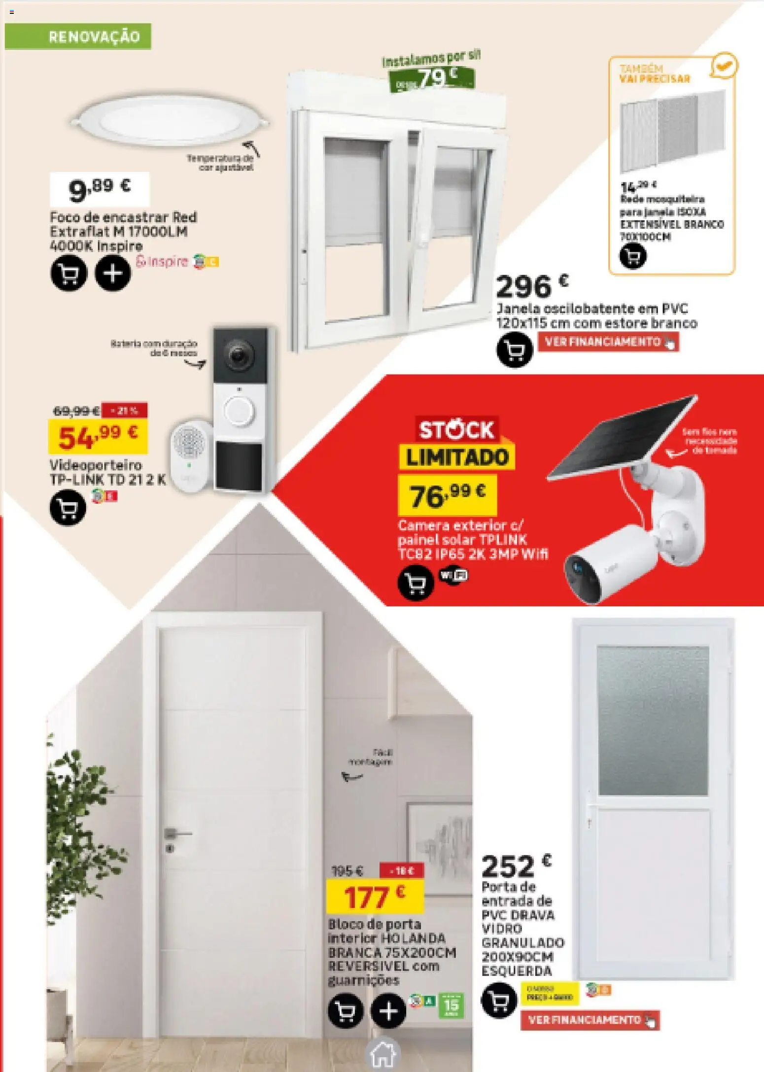 Leroy Merlin Arquipélago dos Açores │ válido de 30.04.2026 | Página: 19 | Produtos: Porta, Câmera, Janela