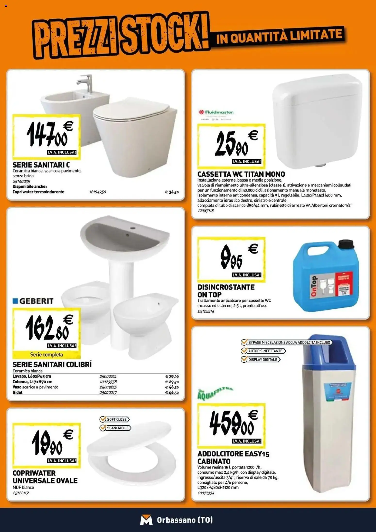 Nuovo TECNOMAT catalogo Orbassano dal 27/08/2026 > offerte anteprima 🛍️ | Pagina: 4 | Prodotti: Anticalcare, Top, Tubo, Vaso