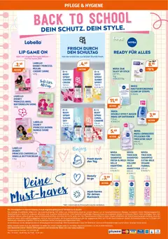 Müller Nivea Must-haves! ab 07.09.2026 gültig | Seite: 4 | Produkte: Mango, Uhr, Shampoo, Mizellenwasser