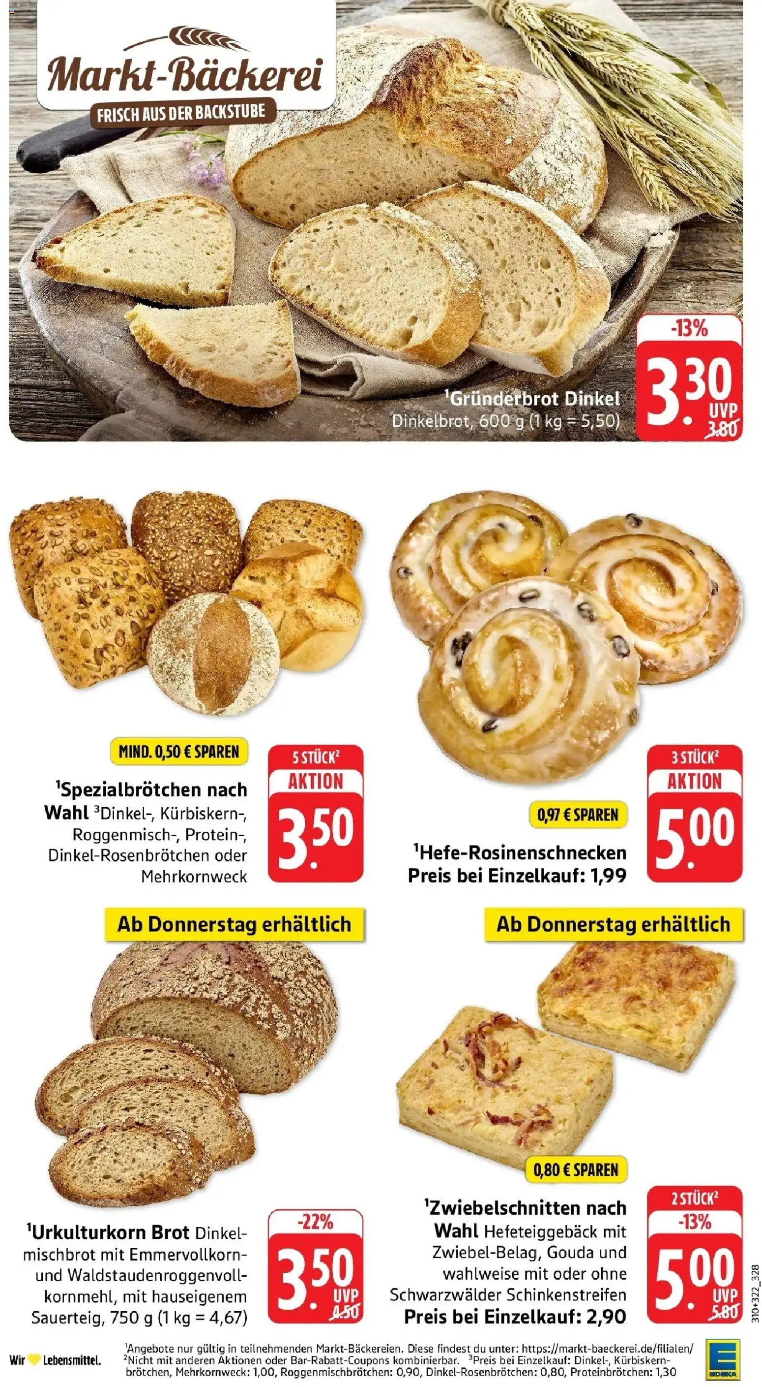 Edeka Prospekt Göppingen-Ursenwang (ab 14.09.2026) » Angebote Online | Seite: 18 | Produkte: Gouda, Brot