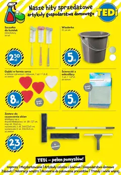Pogląd oferty "TEDi gazetka - Kobyłka" - ważna od 28.10.2026 | Strona: 10 | Produkty: Zabawki, Dekoracje, Szczotka, Mop