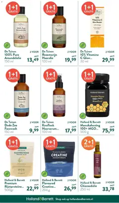 Holland & Barrett folder - Voorbeeld van een folder van Holland & Barrett, geldig van 07-09-2026 | Pagina: 34 | Producten: Olie, Knoflook, Vitamine C, Haarolie