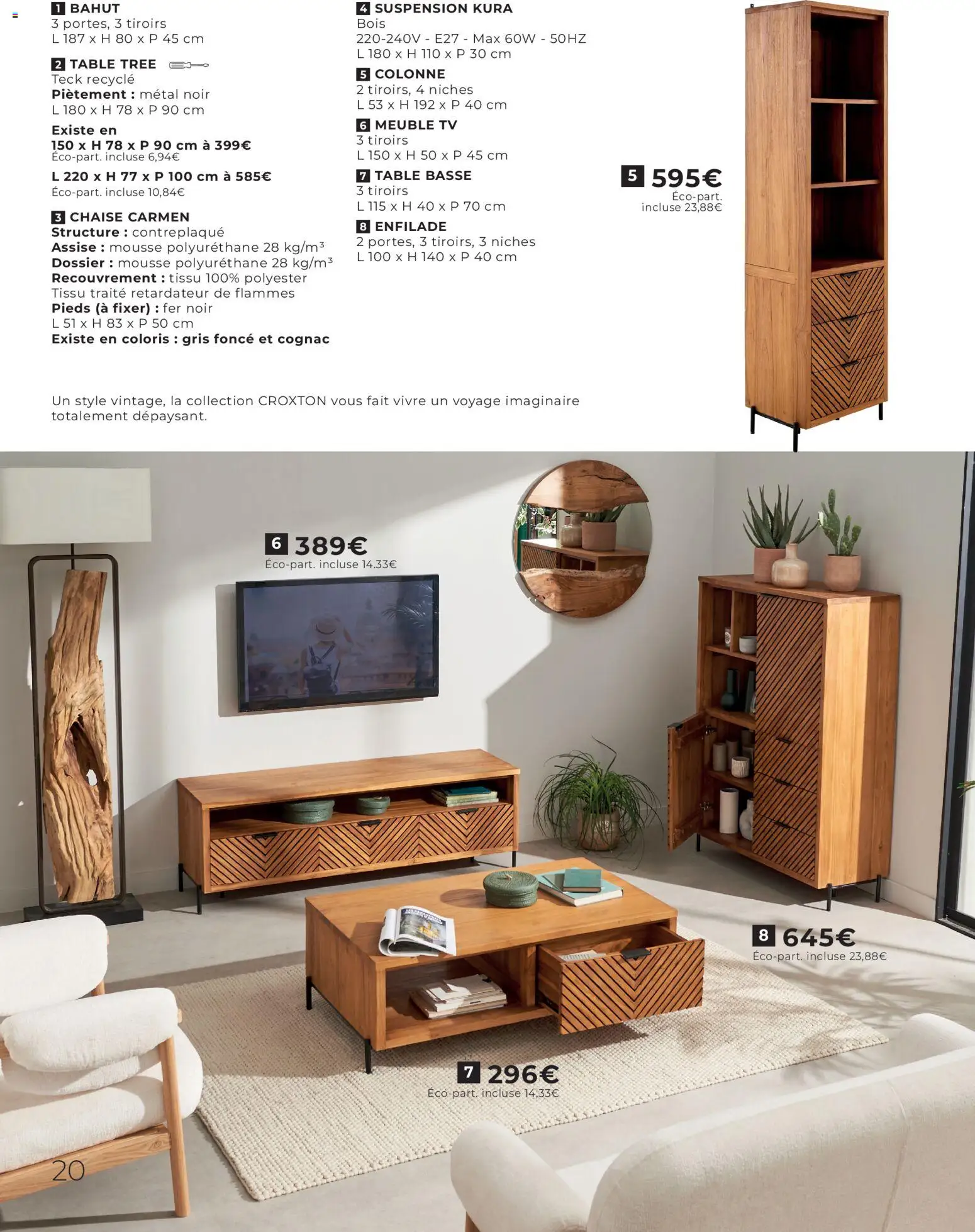 {H1} | Page: 20 | Produits: Meuble, Mousse, Cognac, Table
