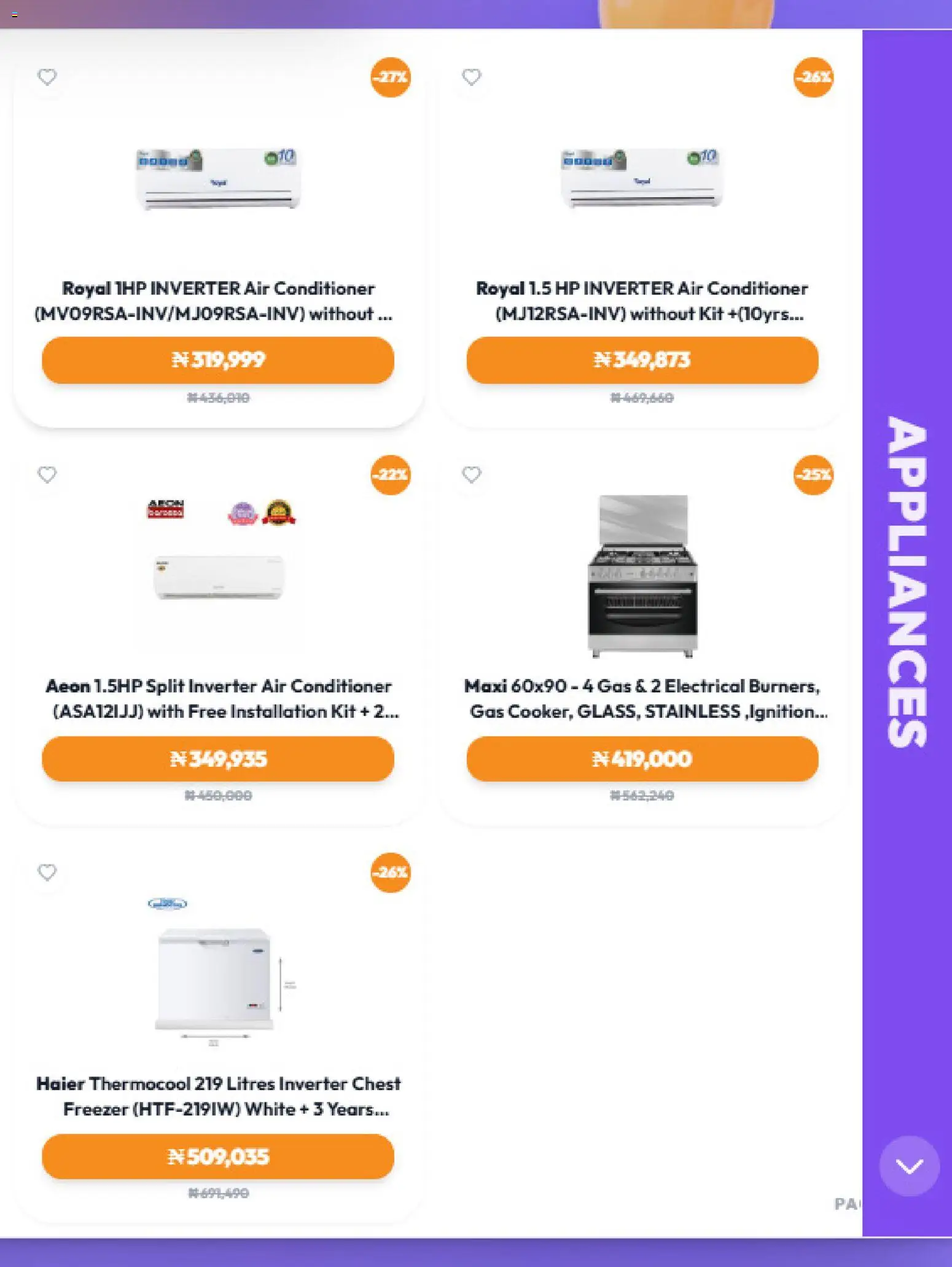 Jumia Catalogue valid from 08/09/2026 | Page: 7 | Products: Conditioner, Freezer