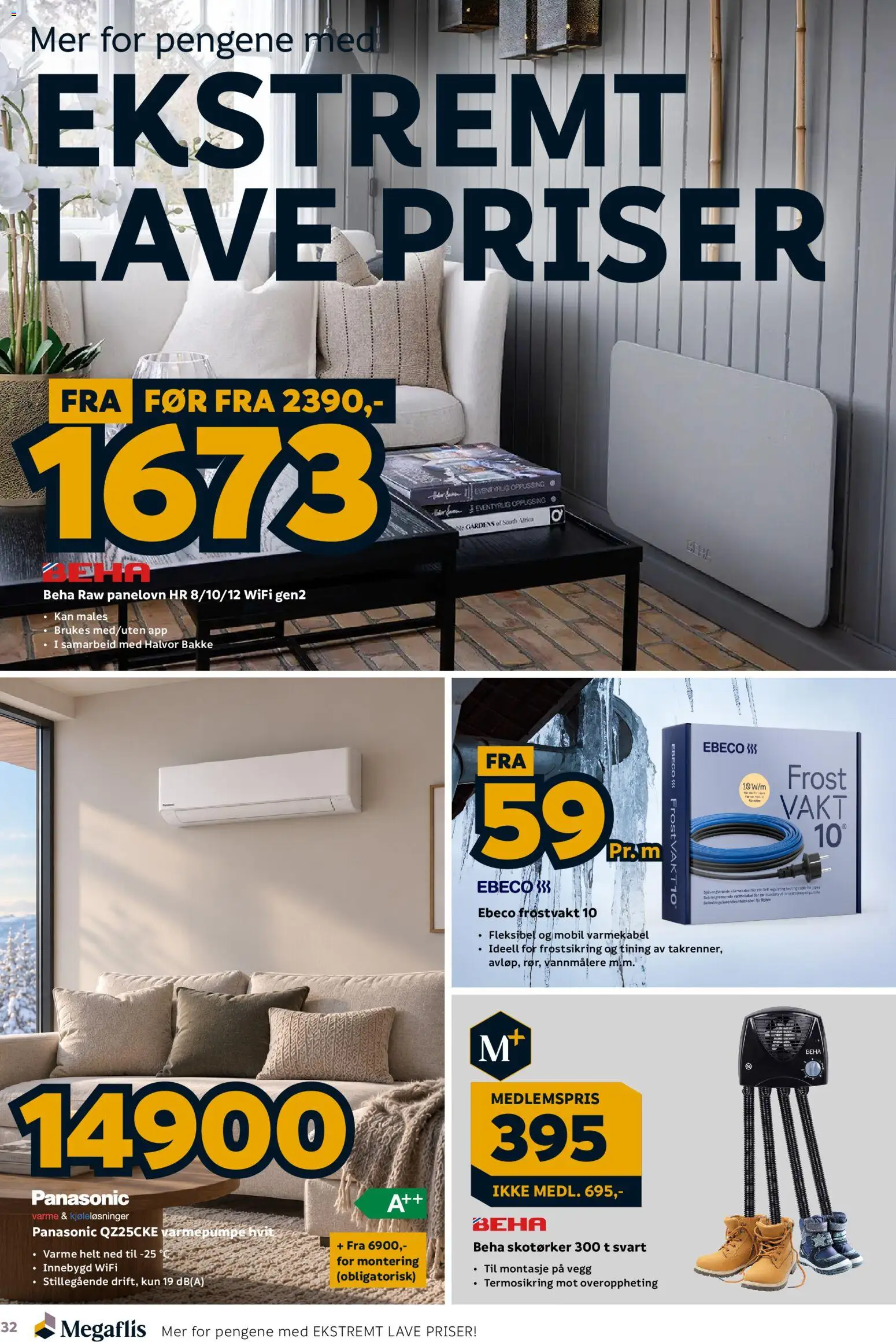 {H1} | Side: 32 | Produkter: Panelovn, Skotørker