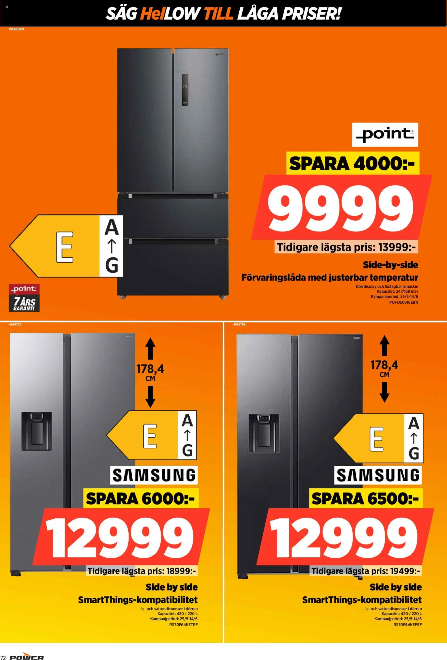 Power reklamblad aktuell från 01.06.2026 | Sida: 72 | Produkter: Såg, Ismaskin